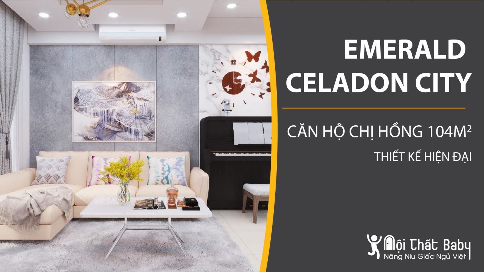 Tổng hợp các mẫu thiết kế nội thất Chung cư Emerald Celadon City